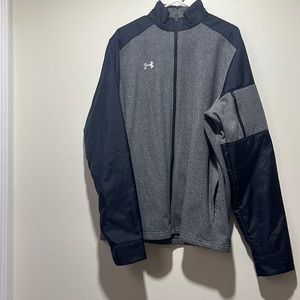 Under Armour XL/TG/EG Gray and Black Jacket